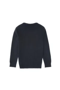 US Polo Shirt Assn. Boys' Navy Blue Crew Neck Basic Sweater - Image 2
