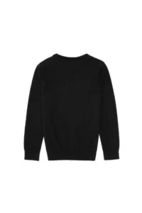 US Polo Shirt Assn. Boys' Black Crew Neck Basic Sweater - Image 2