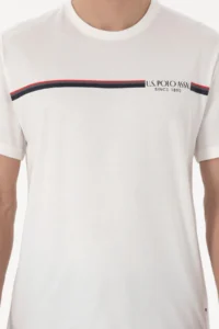 US Polo Shirt Assn. Men Crew Neck WHITE Pajama Set - Image 6