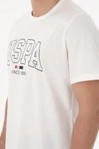 US Polo Shirt Assn. Men Crew Neck WHITE Pajama Set - Image 7