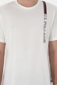US Polo Shirt Assn. Men Crew Neck WHITE Pajama Set - Image 6