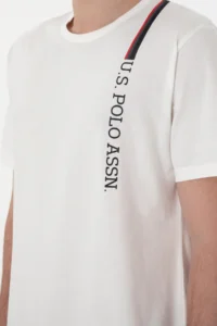 US Polo Shirt Assn. Men Crew Neck WHITE Pajama Set - Image 7