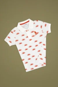 US Polo Assn. Boys' Ecru T-Shirt