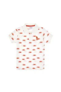 US Polo Assn. Boys' Ecru T-Shirt - Image 2