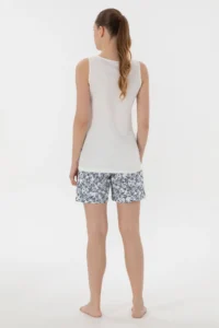 US Polo Assn. Women Ecru Pajama Set - Image 5