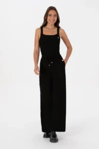 US Polo Assn. Women Black Square Neck Sweater - Image 4