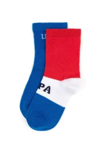 US Polo Shirt Assn. Boys' 2 Sets Ankle Socks