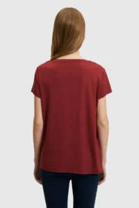 US Polo Shirt Assn. Women Cherry Basic T-Shirt - Image 5