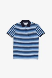 US Polo Assn. Men Saks Blue T-Shirt - Image 6