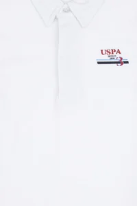 US Polo Assn. Boys' WHITE T-Shirt - Image 4