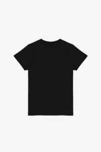 US Polo Assn. Boys' Black Crew Neck Basic T-Shirt - Image 2