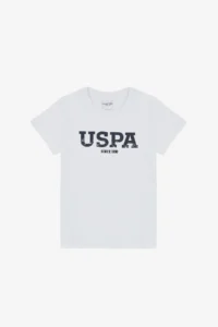 US Polo Shirt Assn. Boys' WHITE Crew Neck Basic T-Shirt