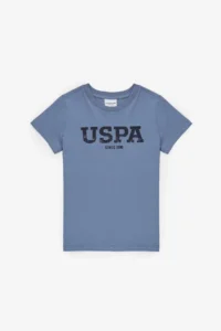 US Polo Shirt Assn. Boys' Indigo Basic T-Shirt