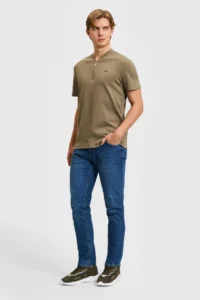 US Polo Shirt Assn. Men Khaki T-Shirt - Image 4