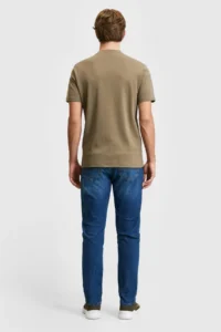 US Polo Shirt Assn. Men Khaki T-Shirt - Image 5