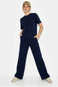 Bianco Lucci Women's Comfortable Flexible Modal Bottom-Top Set 6126 - Image 4