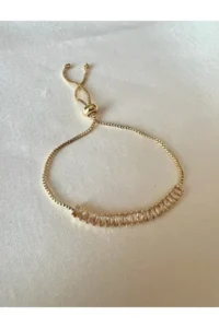 MagicStone Baguette Lift Adjustable Zircon Bracelet - Image 2