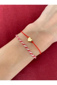 MagicStone Marteniçka Lucky Bracelet with Five Cards and Hearts - Image 2