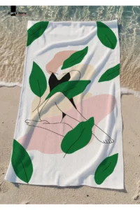 Marte Home Abstra 5 - Bakılı Beach Towel