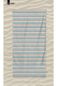 Marte Home Stripe / Striped Beach Towel - Image 3