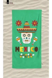 Marte Home Viva Mexico - Printed Beach Towel - Image 3