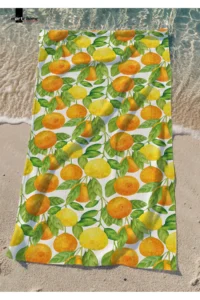 Marte Home Narenciye - Printed Beach Towel