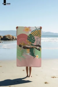 Marte Home Sanixol - Printed Beach Towel - Image 2
