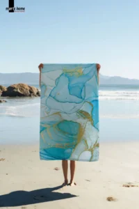 Marte Home Marple Printed Beach Towel - Image 2