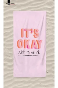 Marte Home IT's OKEY Printed Colorful Beach Towel - Image 3