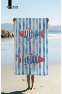 Marte Home Printed Beach Towel - Image 2