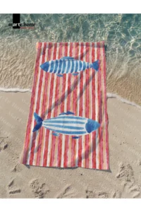 Marte Home Printed Beach Towel