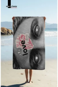 Marte Home Printed Beach Towel - Image 2