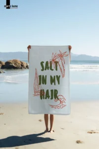 Marte Home SALT IN MY HAIR -  PRINTED BEACH TOWEL - 75x150 CM - Image 2