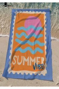 Marte Home SUMER VIBES -  PRINTED BEACH TOWEL - 75x150 CM