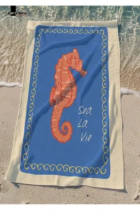 Marte Home  -  PRINTED BEACH TOWEL - 75x150 CM