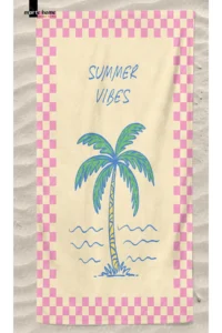 Marte Home PALMYE - Colorful Printed Beach Towel - 75x150 CM - Image 3