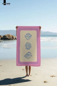 Marte Home SEA SHELL -  PRINTED BEACH TOWEL - 75x150 CM - Image 2