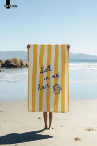 Marte Home SALT IN MY HAIR -  PRINTED BEACH TOWEL - 75x150 CM - Image 2