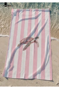Marte Home Colorful Printed Beach Towel - 75x150 CM
