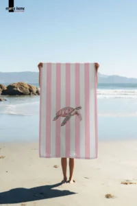 Marte Home Colorful Printed Beach Towel - 75x150 CM - Image 2