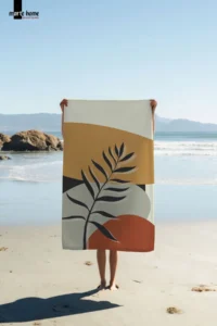 Marte Home Abstra 2 - Printed Beach Towel - Image 2