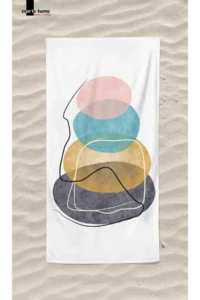 Marte Home Abstra 3 Beach Towel - Image 3