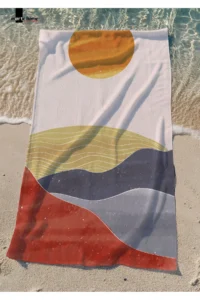 Marte Home View 2 - Printed Beach Towel
