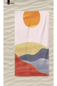 Marte Home View 2 - Printed Beach Towel - Image 3