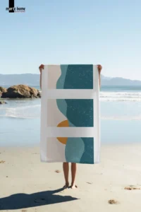 Marte Home View 3 - Printed Beach Towel - Image 2