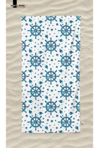 Marte Home MARINE Rudder - Printed Beach Towel - Image 3