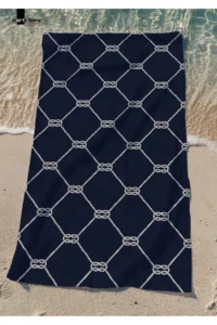 Marte Home Rope - Halat MARINE pattern Printed Beach Towel