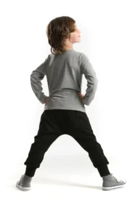Denokids Happy Pirate Boy's Comfortable T-shirt Trousers Set - Image 2