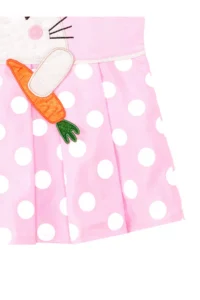 Denokids Carrot Crazy Girls' Pink Dress - Image 6