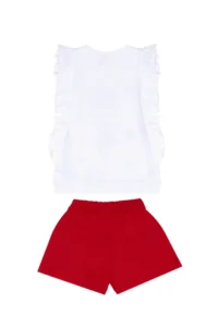 Denokids Bug Love Girls' T-Shirt Shorts Set - Image 4